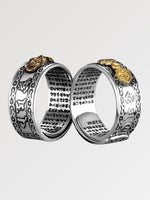 Cargar imagen en el visor de la galería, Anillo con Grabado Kanji "Kariya"