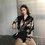 Cargar imagen en el visor de la galería, Blusa Japonesa Tradicional Mujer 'Awaji'