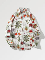 Cargar imagen en el visor de la galería, Camisa Floral Estilo Japonés 'Tsurunen'