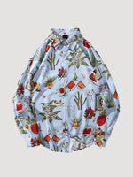 Cargar imagen en el visor de la galería, Camisa Floral Estilo Japonés 'Tsurunen'