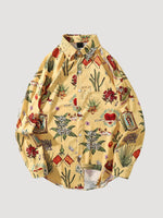 Cargar imagen en el visor de la galería, Camisa Floral Estilo Japonés 'Tsurunen'