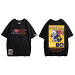 Cargar imagen en el visor de la galería, Camiseta Japonesa Gato Tiburón 'Oishii'