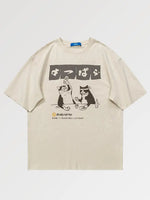 Cargar imagen en el visor de la galería, Camiseta Japonesa Gato 'Tokudai'