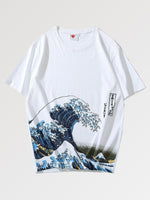 Cargar imagen en el visor de la galería, Camiseta Japonesa 'Ola de Kanagawa'