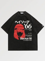 Cargar imagen en el visor de la galería, Camiseta Japonesa Oversize 'Blackair'