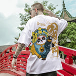 Cargar imagen en el visor de la galería, Camiseta Japonesa Panda 'Drama'