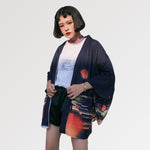 Cargar imagen en el visor de la galería, Chaqueta Kimono Atardecer 'Shikotan'