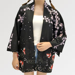 Cargar imagen en el visor de la galería, Chaqueta Kimono Estampado Cerezo Japonés 'Yaeyama'