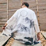 Cargar imagen en el visor de la galería, Chaqueta Kimono Hombre 'Astro'