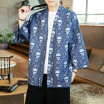 Cargar imagen en el visor de la galería, Chaqueta Kimono Hombre 'Kurashiki'