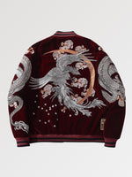 Cargar imagen en el visor de la galería, Chaqueta Sukajan Fénix 'Sapporo'