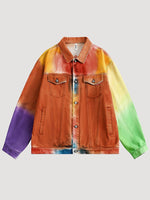Cargar imagen en el visor de la galería, Chaqueta Vaquera de Colores 'Harajuku'