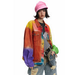 Cargar imagen en el visor de la galería, Chaqueta Vaquera de Colores 'Harajuku'
