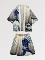 Cargar imagen en el visor de la galería, Conjunto Kimono Short 'Fukuoka'