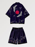 Cargar imagen en el visor de la galería, Conjunto Kimono Short 'Sol Naciente'