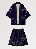 Cargar imagen en el visor de la galería, Conjunto Kimono Short 'Sol Naciente'