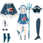 Cargar imagen en el visor de la galería, Cosplay Tiburón Gawr Gura Shark'd Hololive
