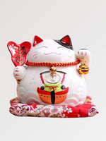 Cargar imagen en el visor de la galería, Hucha Maneki-Neko 'Hoja de Otoño'