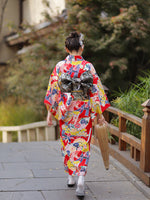 Cargar imagen en el visor de la galería, Kimono Colorido Mujer