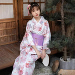 Cargar imagen en el visor de la galería, Kimono con Motivos Japoneses para Mujer 'Toyooka'