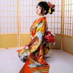 Cargar imagen en el visor de la galería, Kimono Estilo Japonés Mujer 'Chikusei'
