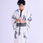 Cargar imagen en el visor de la galería, Kimono Japonés Hombre 'Nakazuma'