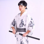Cargar imagen en el visor de la galería, Kimono Japonés Hombre 'Nakazuma'