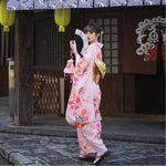 Cargar imagen en el visor de la galería, Kimono Japonés Mujer 'Ichinoseki'