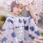 Cargar imagen en el visor de la galería, Kimono Japonés Mujer Tradicional