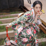 Cargar imagen en el visor de la galería, Kimono Japonés Tradicional Mujer