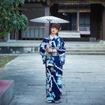 Cargar imagen en el visor de la galería, Kimono Tradicional Japonés para Mujer