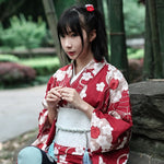 Cargar imagen en el visor de la galería, Kimono Tradicional Mujer 'Showa-Shinzan'