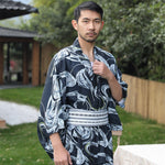 Cargar imagen en el visor de la galería, Kimono Tradicional para Hombre 'Aso'