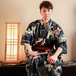 Cargar imagen en el visor de la galería, Kimono Tradicional para Hombre 'Rishiri'