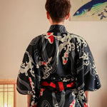 Cargar imagen en el visor de la galería, Kimono Tradicional para Hombre 'Rishiri'