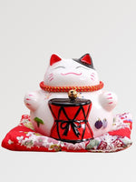 Cargar imagen en el visor de la galería, Maneki-Neko Hucha "Pequeño Tambor"