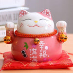 Cargar imagen en el visor de la galería, Maneki-Neko Hucha Rosa