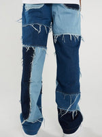 Cargar imagen en el visor de la galería, Pantalón con Empalmes Hombre 'Matsuura'