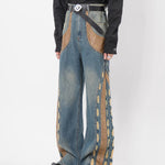 Cargar imagen en el visor de la galería, Pantalón Patchwork Mujer