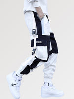 Cargar imagen en el visor de la galería, Pantalón Streetwear Japonés Blanco Hombre 'Saku'