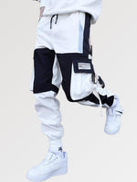 Cargar imagen en el visor de la galería, Pantalón Streetwear Japonés Blanco Hombre 'Saku'