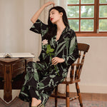 Cargar imagen en el visor de la galería, Pijama Tradicional Japonés para Mujer