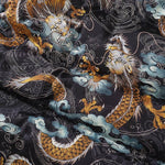 Cargar imagen en el visor de la galería, Plumífero con Estampado de Dragón Japonés 'Yamada'