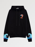 Cargar imagen en el visor de la galería, Sudadera con Capucha Japonesa Colorida 'Tatsumaki'