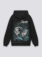Cargar imagen en el visor de la galería, Sudadera con Capucha Japonesa Estampado Tigre