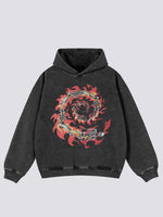 Cargar imagen en el visor de la galería, Sudadera con Capucha Japonesa Streetwear