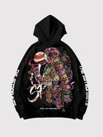 Cargar imagen en el visor de la galería, Sudadera con capucha Japonesa Zombie 'Akita'