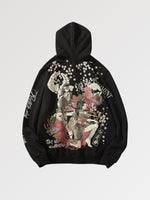 Cargar imagen en el visor de la galería, Sudadera con Estampado de Mujer Japonesa 'Josei'