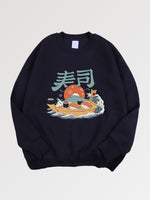 Cargar imagen en el visor de la galería, Sudadera Japonesa Barca de Sushis 'Ishikawa'