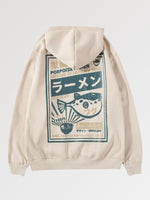 Cargar imagen en el visor de la galería, Sudadera Japonesa 'Fish and Ramen'
